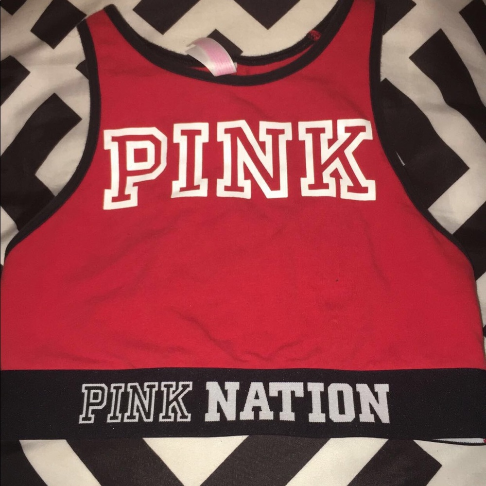 AXS Pink sports Bra